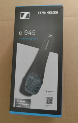 New Sennheiser Professional E 945 Dynamic Super-Cardioid Vocal Microphone