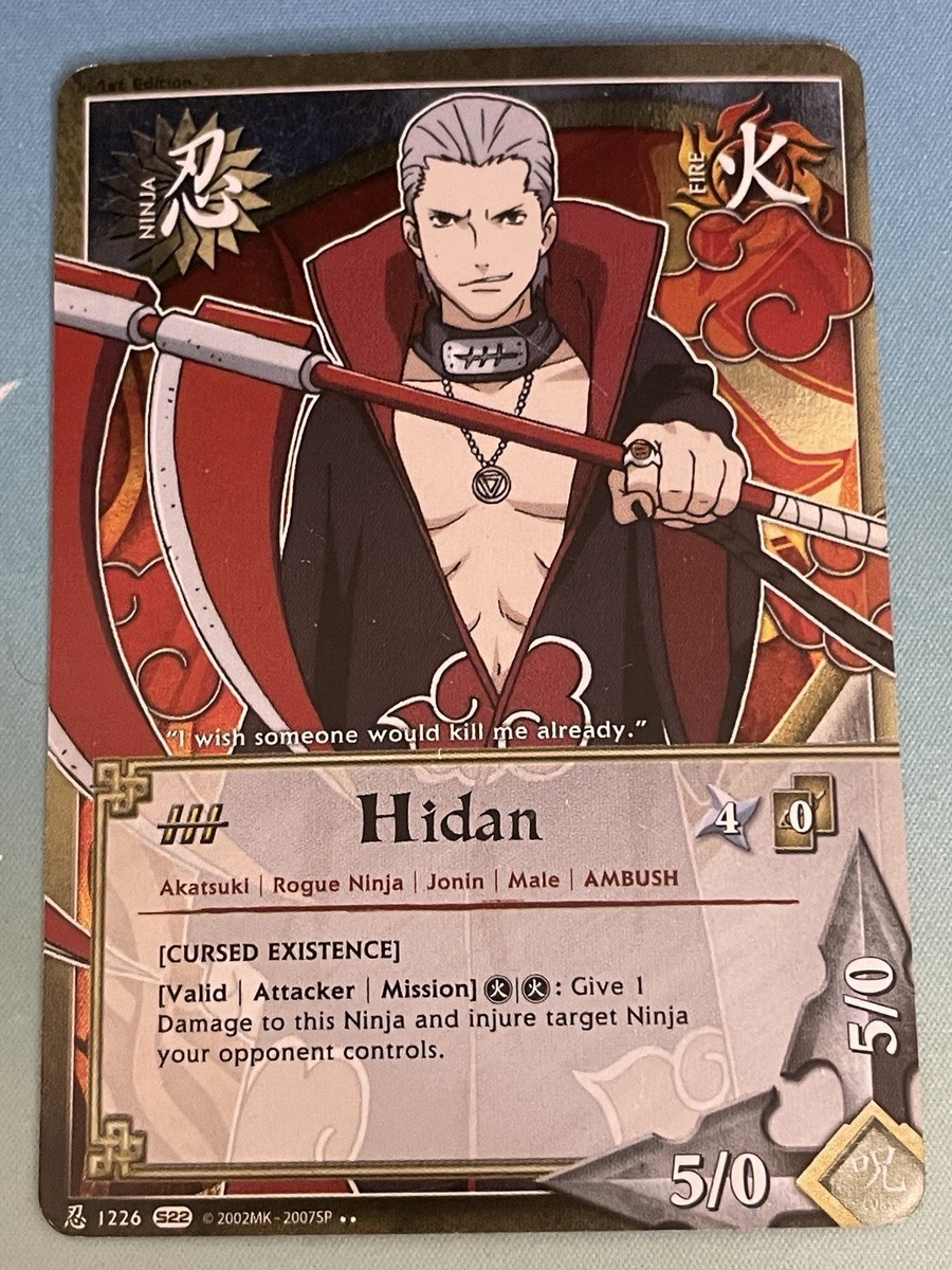 Naruto CCG, Hidan, 1226, 1st Edition, MP, Foil | eBay