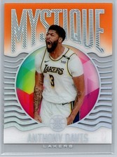 2020-21 Panini Illusions Mystique Orange #15 Anthony Davis Lakers