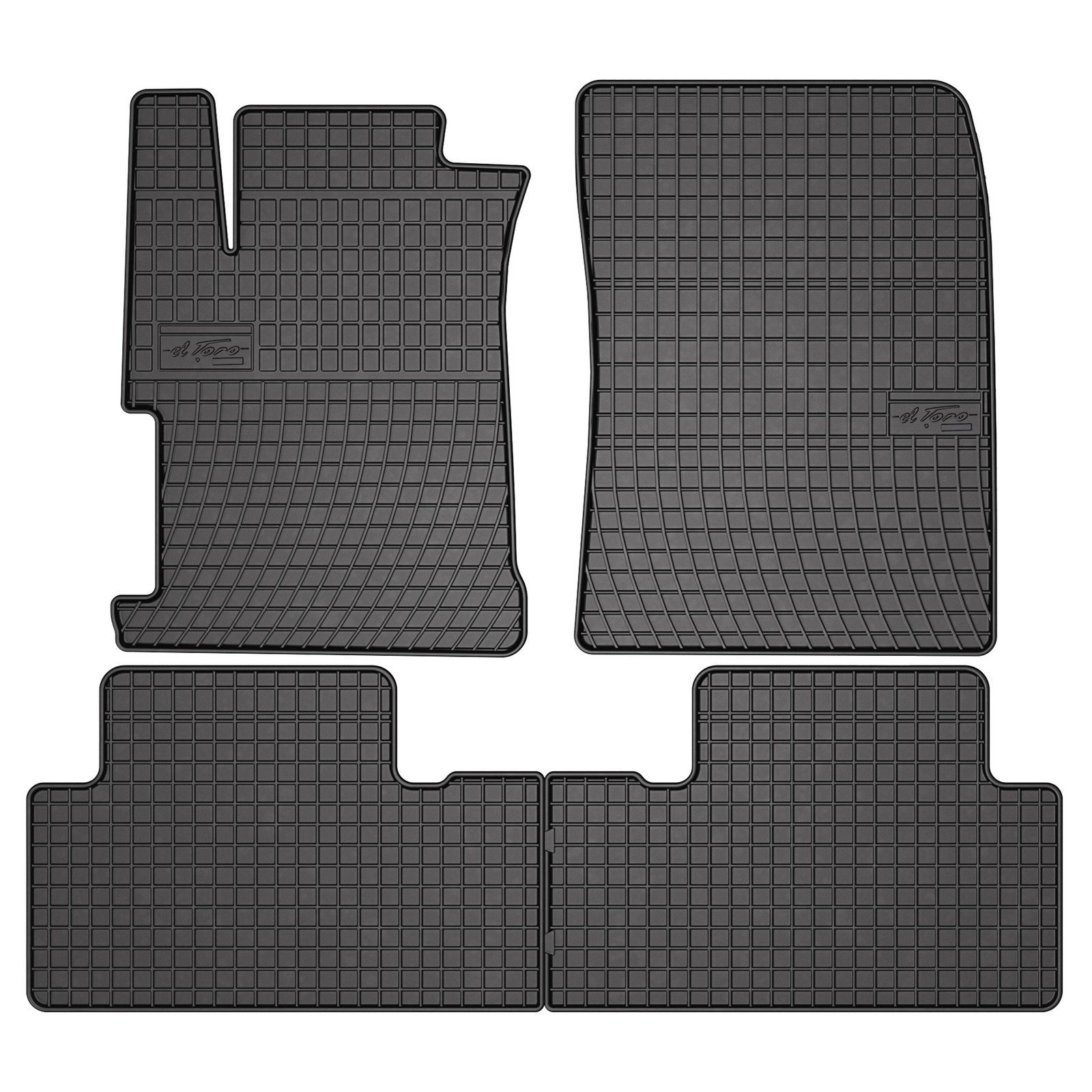 Tapis de sol pour Honda Civic 2011-2016 OMAC en caoutchouc noir sur mesure