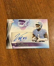 Kyler McMichael 2022 SAGE Sneak Peek Autographs Auto SPA-KM2 Tar Heels Steelers