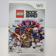 LEGO Rock Band (Nintendo Wii, 2009) CIB Complete - Tested