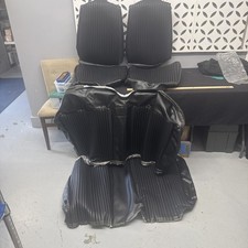 1967 Dodge Coronet Interior Black Bench Seat Rear 1967 Dodge Coronet Interior Black Bench Seat Rear