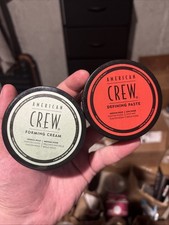 American Crew Men's Hair Forming Cream Medium Hold 3oz  Defining Paste 3oz NEW