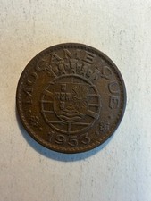 Portuguese Mocambique 1953 coin