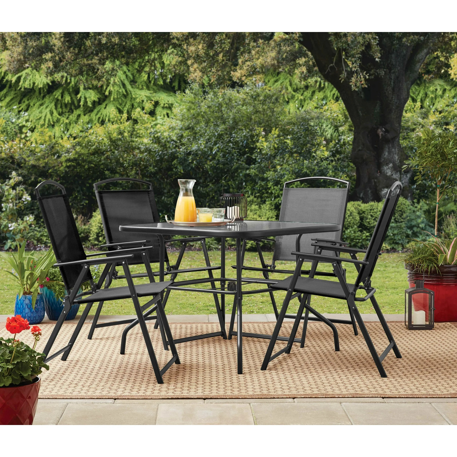 Mainstays MS562807941903 Albany Lane 5-Piece Dining Set Black 18890₽