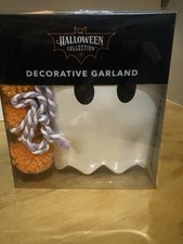 Halloween Metal Ghost Garland: 6Ft Garland 6 Ft, White New Aldi Finds Viral