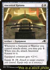 Magic Ancestral Katana Kamigawa: Neon Dynasty 1 Lightly Played