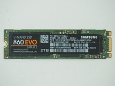 Samsung 860 EVO 2TB SATA M.2 V-NAND SSD Tested, Wiped - MZ-N6E2T0