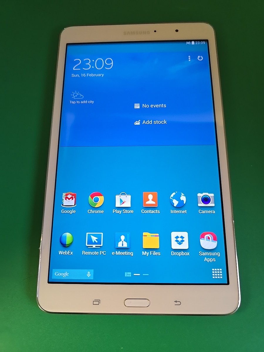 Samsung Galaxy Tab Pro SM-T320, 16GB 8.4in, White, Wifi Only