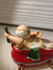 Vintage Whistling Santa In The Tub Bath — photo 4