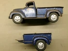 Tonka 880 Pickup Truck w/Trailer Blue Round Fender Original Condition No Box
