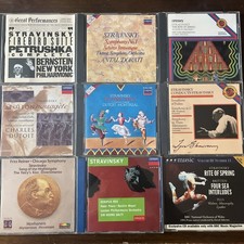 Classical CD Lot Stravinsky Prokofiev And Mor...