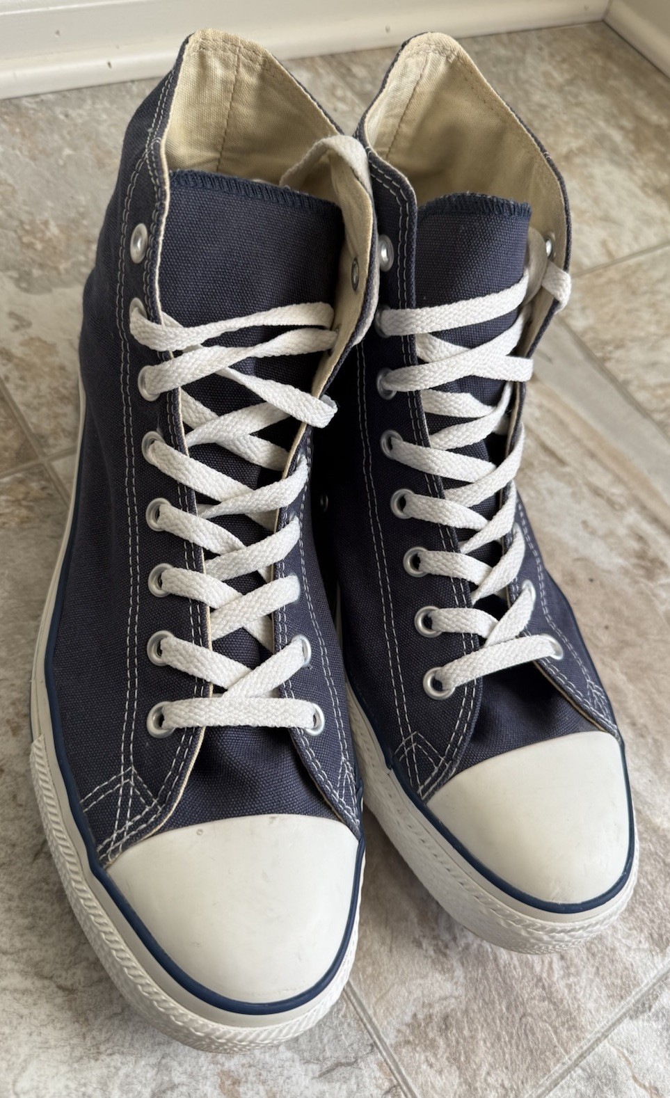 Size 12 Navy Blue Canvas