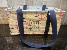 31 Gifts Thirty One Medium Utility Tote Anchor First Mate Bag  Yeah Buoy  18  