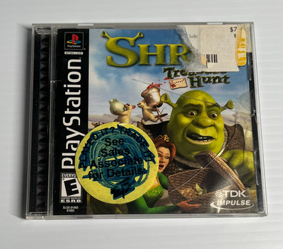 Shrek: Treasure Hunt (Sony PlayStation 1, 2002)