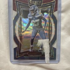 Panini Select 2022 Tariq Woolen #95 Seahawks Concourse Rookie Serial /299
