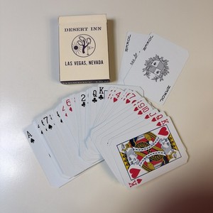 Desert Inn, Las Vegas - Vintage Playing Cards 60s Joshua Tree