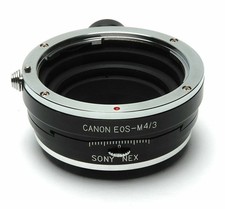 For Canon EOS Lens PC Adapter To Sony NEX 7 Nex7r Nex6 Nex5 Camera Accessory HOT