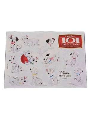 Sheet of Stickers Disney's 101 Dalmatians Movie Exclusive Platinum Edition 
