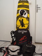 Cabrinha Switchblade 12m Kite complete kit 2x Harnesses, travel bag, board, kite