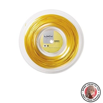 Neu LUXILON Tennissaite 4G 125g 200m Rolle Gold WRZ990141