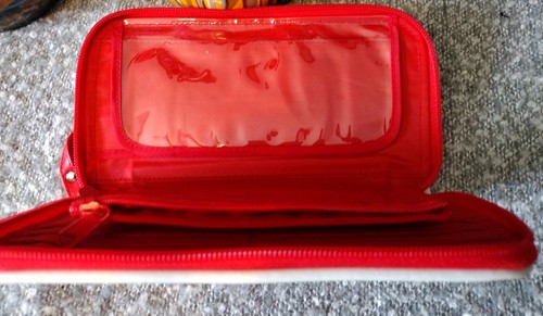 Ron Jon Surf Shop Geldbörse rot Kalbsleder - Bild 10 von 12