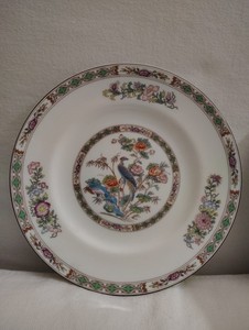  プレートと小皿　『KUTNI CRANE』 おまけ付 Kutani Crane China | eBay