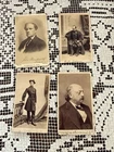 CDVS of Civil War Era Politicians & Soldiers:Adams, Wentworth, Bartlett & Butler