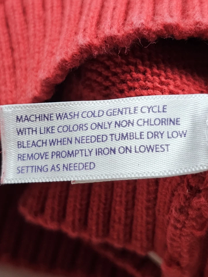 Suéter Babies R Us Holiday Rojo 18 Meses Manga Larga Foto 3 de 3