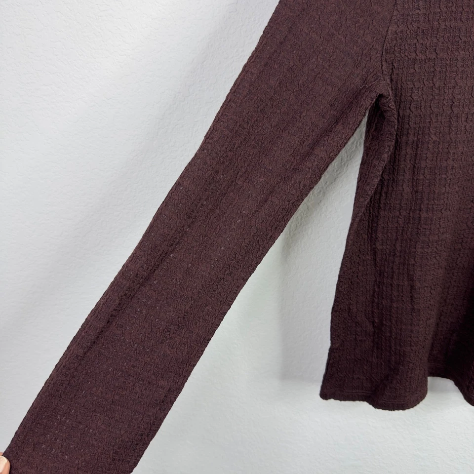 Vince Sweater Women XL Brown Wool Blend Knit Minimalist Capsule Neutral Normcore - Image 3 of 4