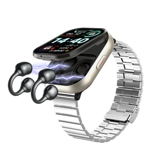 Smart Watch 2 in 1 Wireless Bluetooth Call Fitness Tracker Earbuds Smartwatch