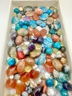 All Genuine Gemstones. Loose lot . Crazy lace, obsidian, freshwater pearls. ECT. — photo 3