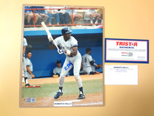 ROBERTO KELLY NEW YORK YANKEES AUTOGRAPH PHOTO 8 X 10 TRISTAR COA