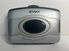 VTG Jensen Walkman SCR-60 Portable Stereo Cassette Tape Player AM/FM Radio WORKS