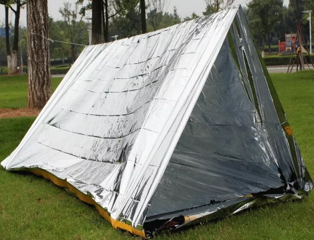 Emergency TENT Blanket Survival Mylar Thermal Safety Insulating