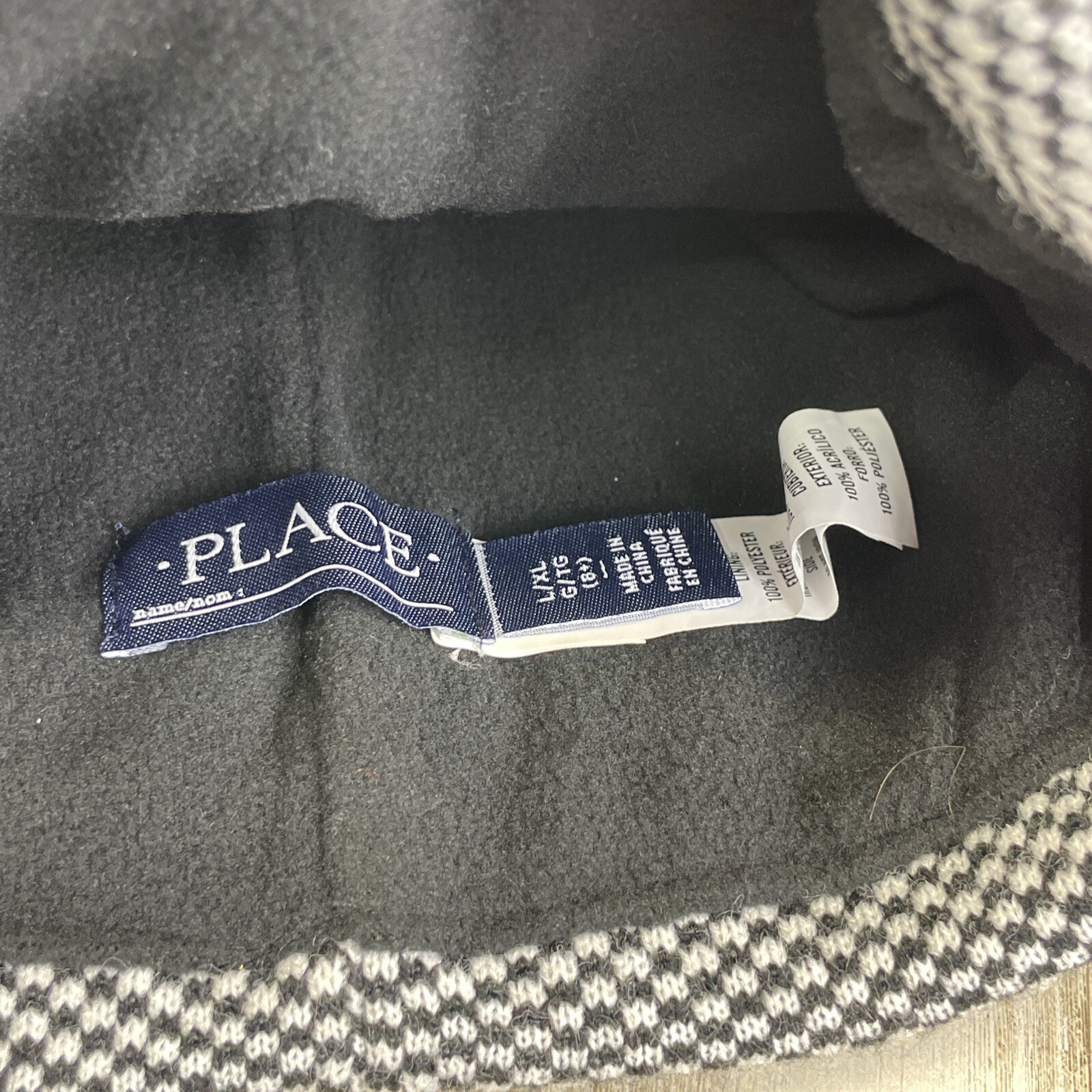 Gamers Hat Boy's Children's Place Beanie Fleece Lined Video Controller Design