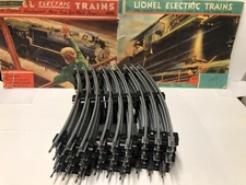 O gauge tubular O-42 insulated curved track