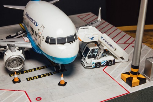 Cute Version Airport Elevator Vehicle Passenger Steps Model 3D Printed model - Picture 10 of 18