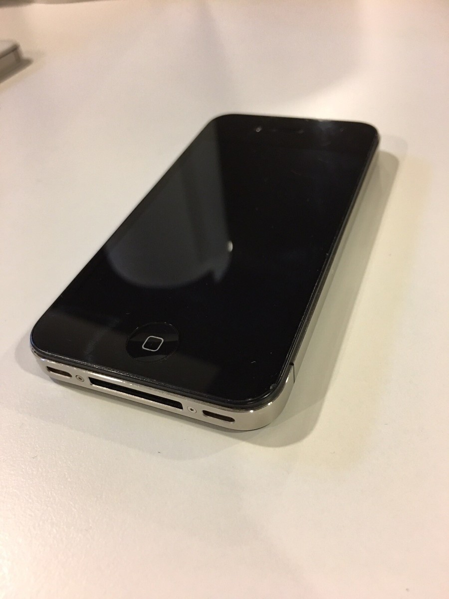 Apple iPhone 4s 32GB ブラック Apple iPhone 4S - 32GB - Black white (Unlocked) A1387 IOS9 Sealed