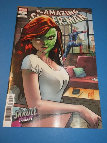 Amazing Spider-man #4 Skrull Variant NM Gem Wow