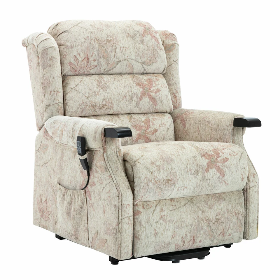 Queensbury electric dual motor riser and recliner lift chair rise recline USB