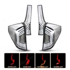 For Honda Fit Jazz 2014-2019 Animation Rear Brake Lamp LED Tail Light Clear Lens
