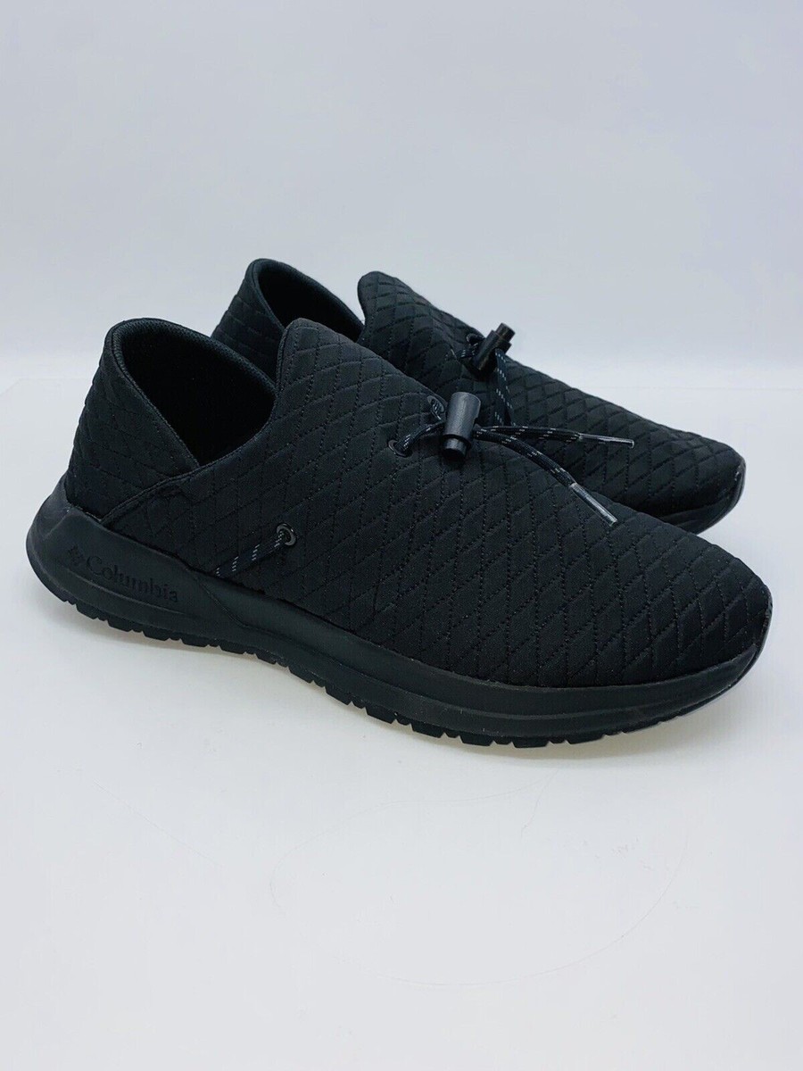 COLUMBIA WILDONE MOC SLIP ON MEN SHOES COLOR BLACK SIZE US  display picture 2