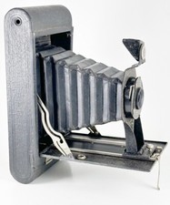  157355 Antique Folding Camera KODAK 3A FOLDING CARTRIDGE HAWK-EYE Model B 122