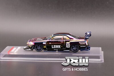 CM Model LB-ER34 Super Sihouette Nissan Chrome Magic Purple w