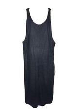 Vintage Denim Sleeveless Jumper Maxi Dress