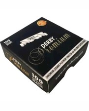 100 Blades Single Edge Derby Premium Razor Blades Barber.