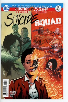 SUICIDE SQUAD #10 NEAR MINT 2017 GIUSEPPE CAFARO COVER & ART 1st PRINT DC b-249