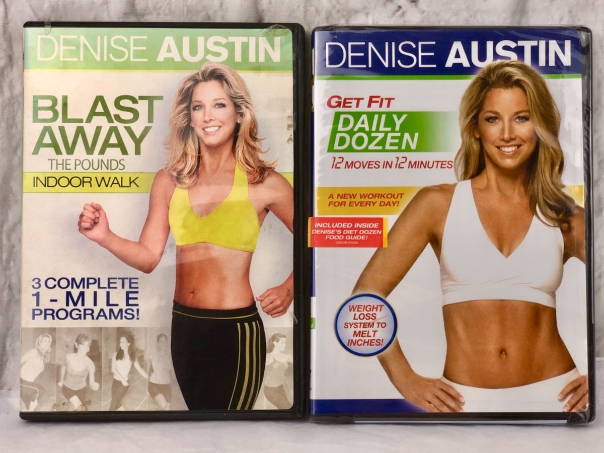 Denise Austin Workout DVDs Blast Away The Pounds And New Get Fit